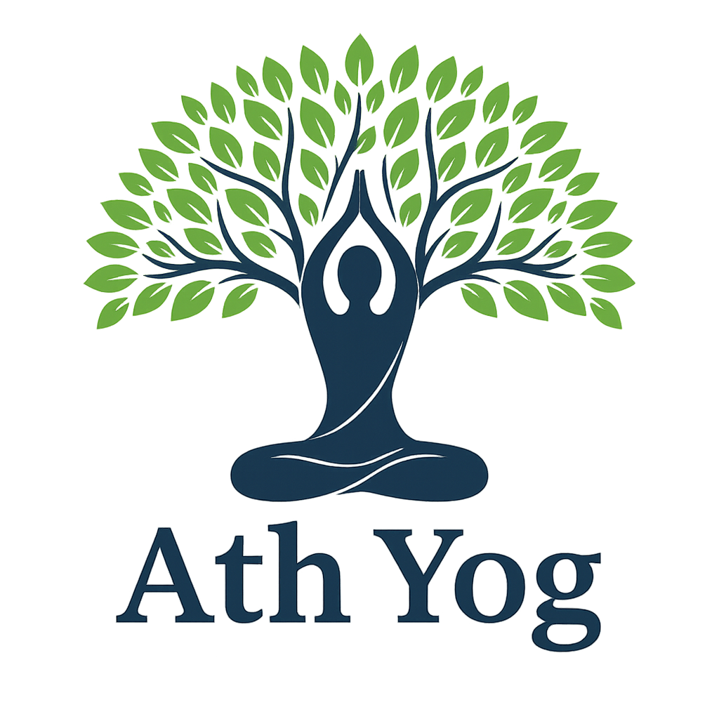 Children in a fun yoga pose at our studio in Pune